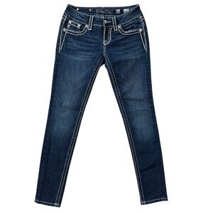 Miss Me Dark wash women’s skinny jeans in size 26